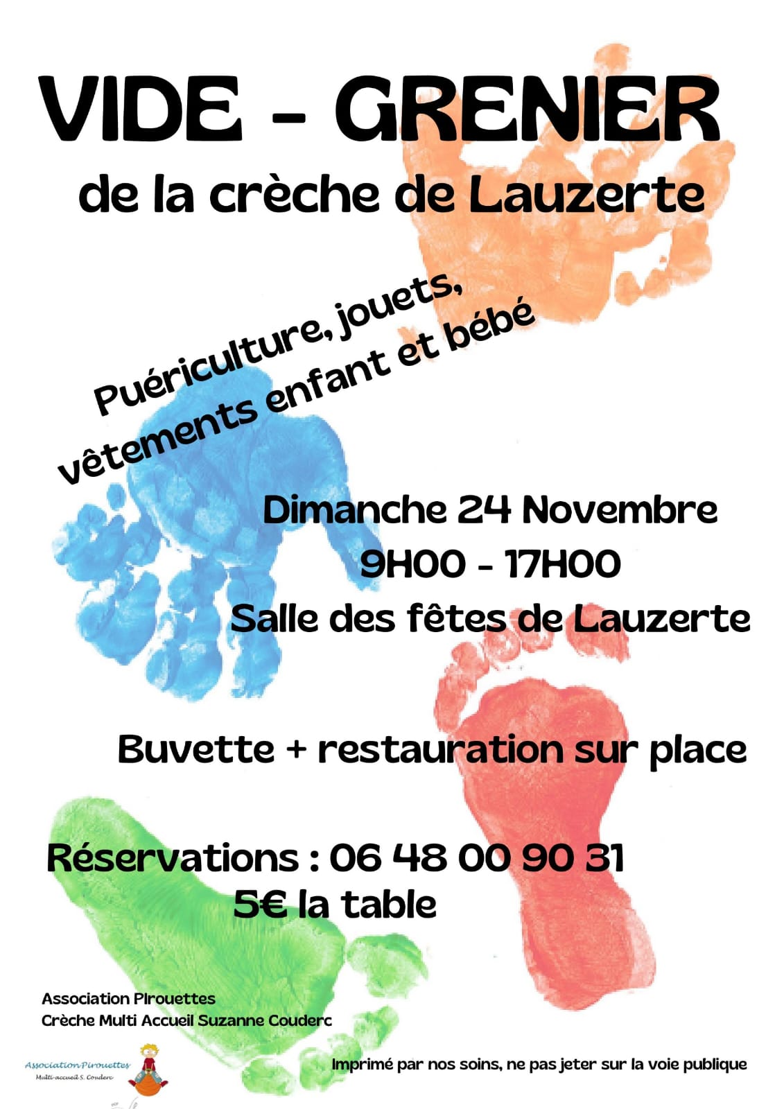 Vide-grenier à Lauzerte