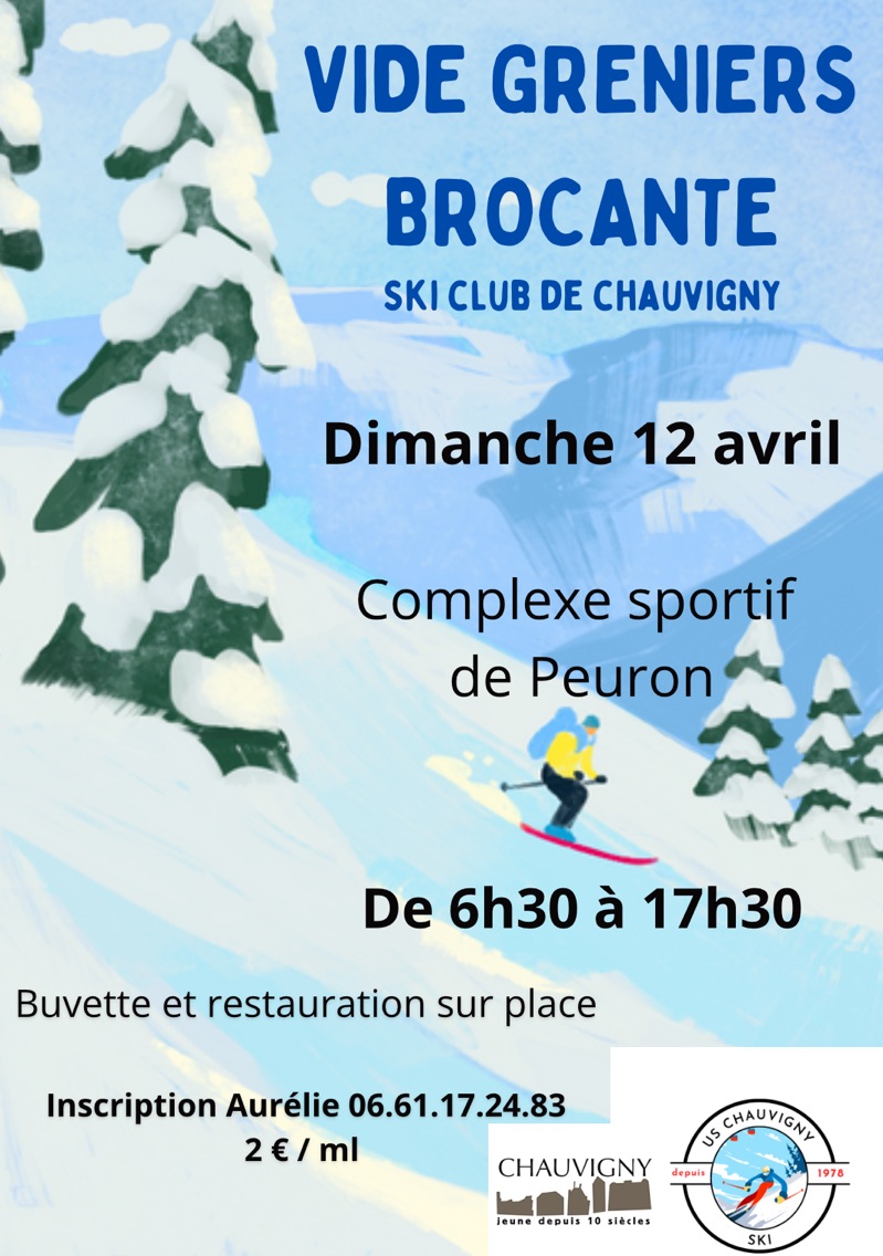 Vide-grenier à Chauvigny