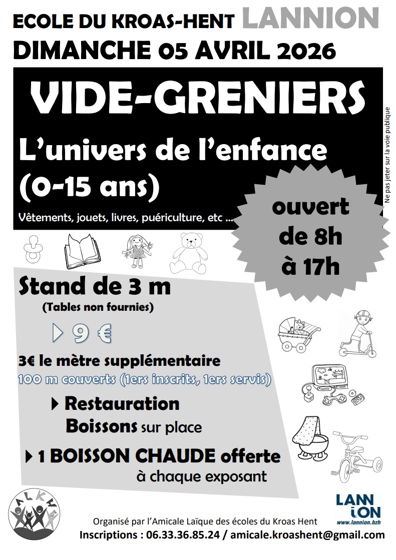 Vide-grenier à lannion