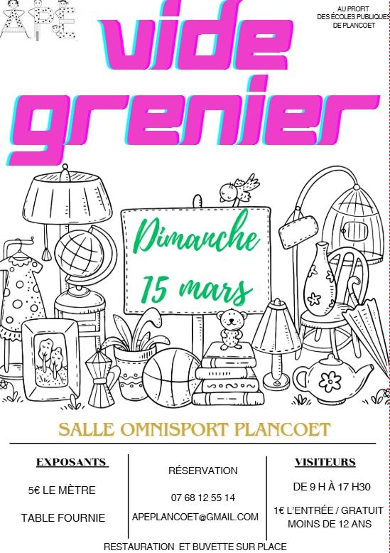 Vide-grenier à PLANCOET