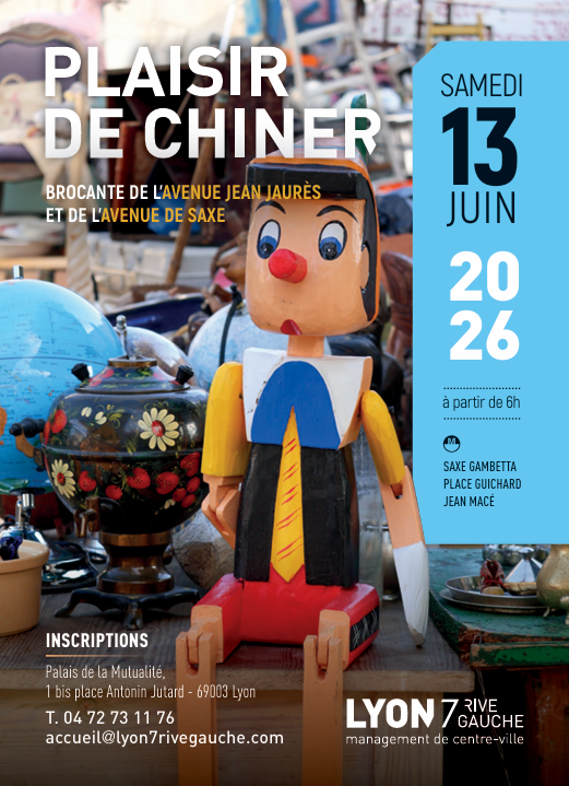 Vide-grenier à Lyon 07
