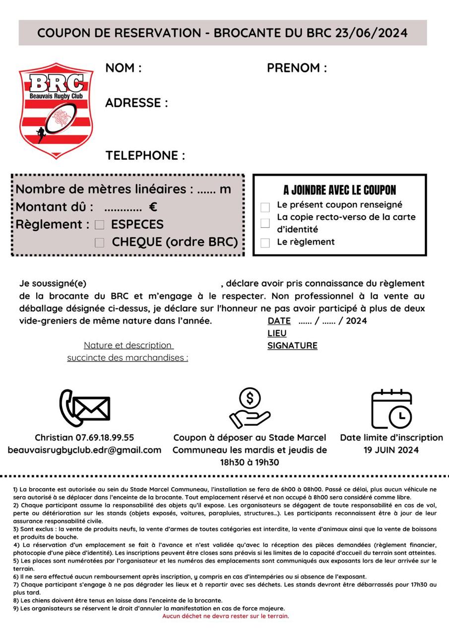 Vide-grenier à Beauvais 