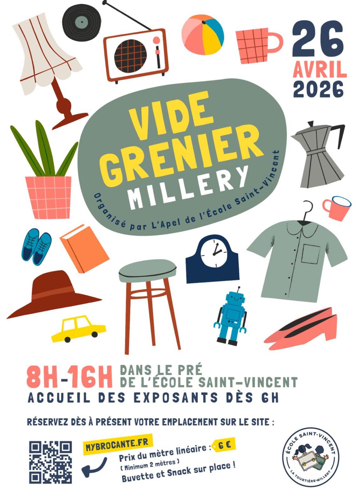 Vide-grenier à Millery