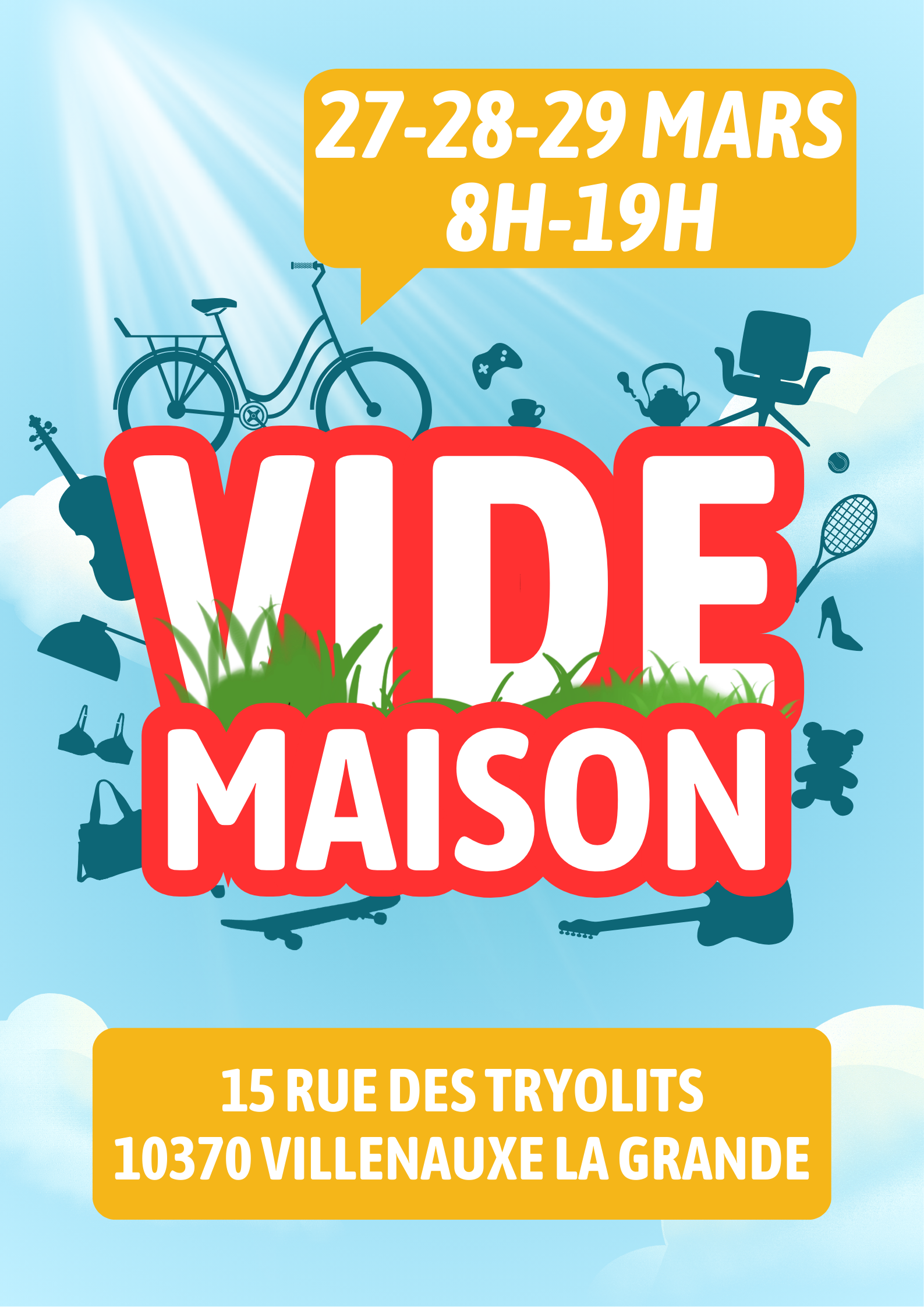 Vide-grenier à Villenauxe la grande