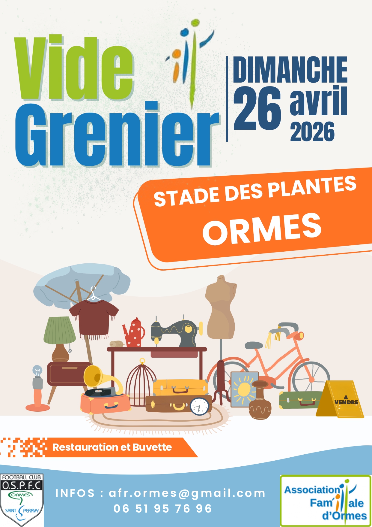 Vide-grenier à ORMES
