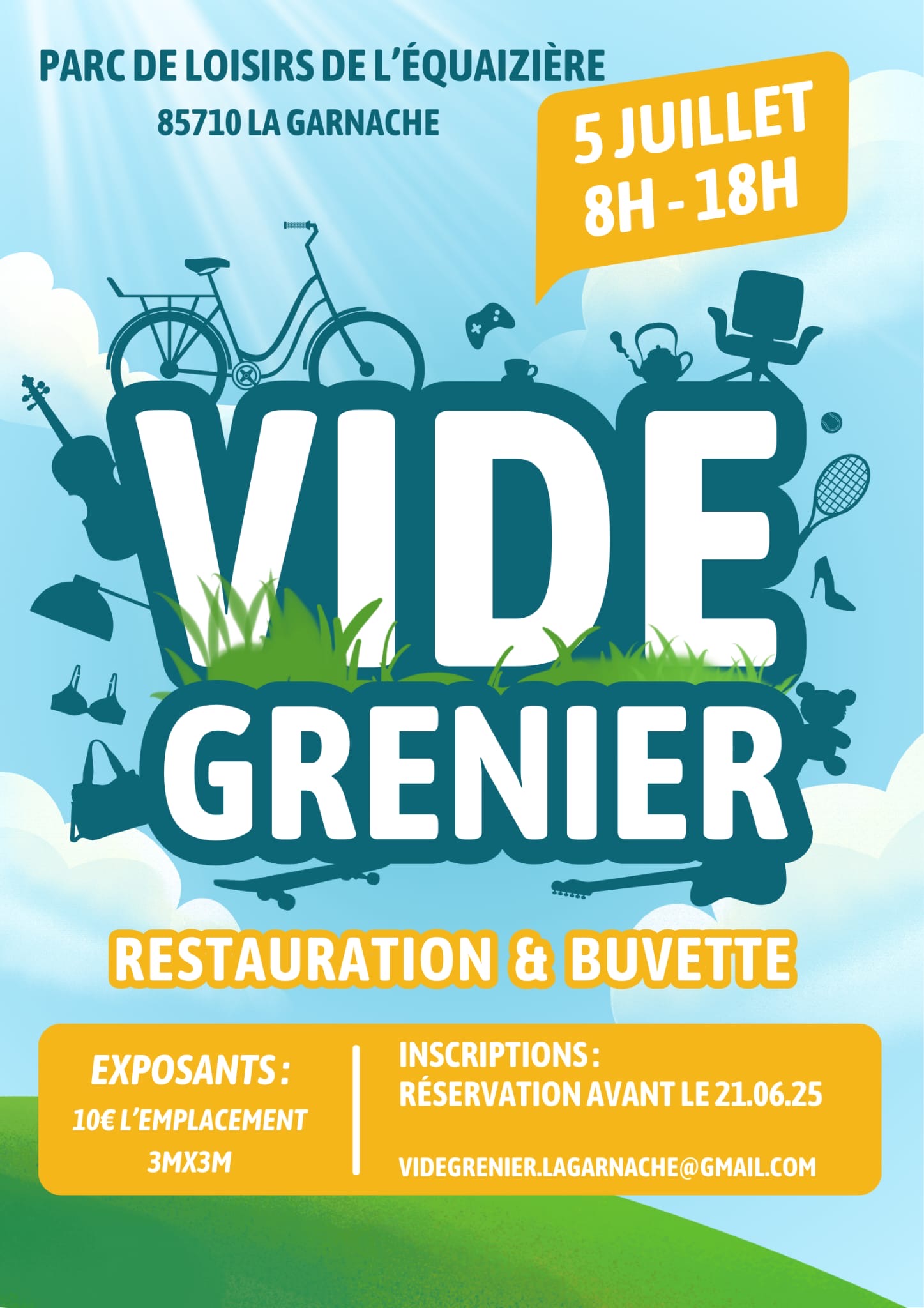 Vide-grenier à La Garnache