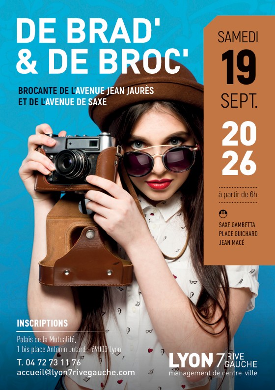 Vide-grenier à Lyon 07