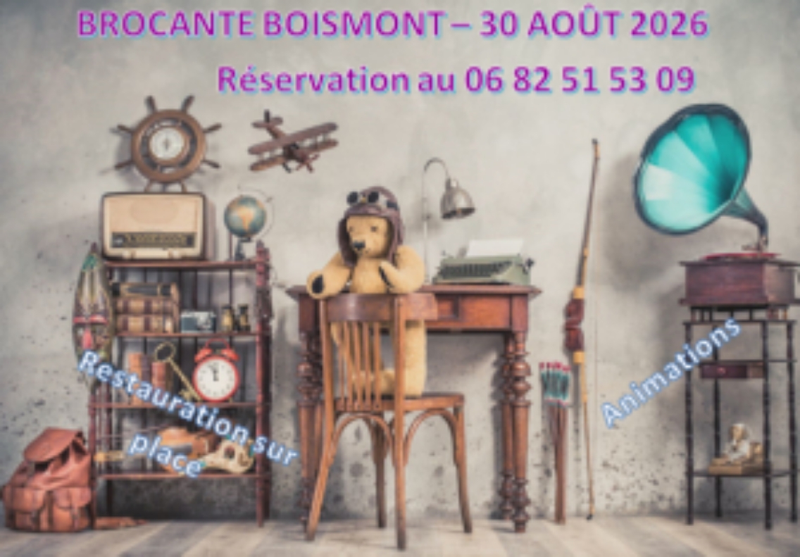 Vide-grenier à Boismont 