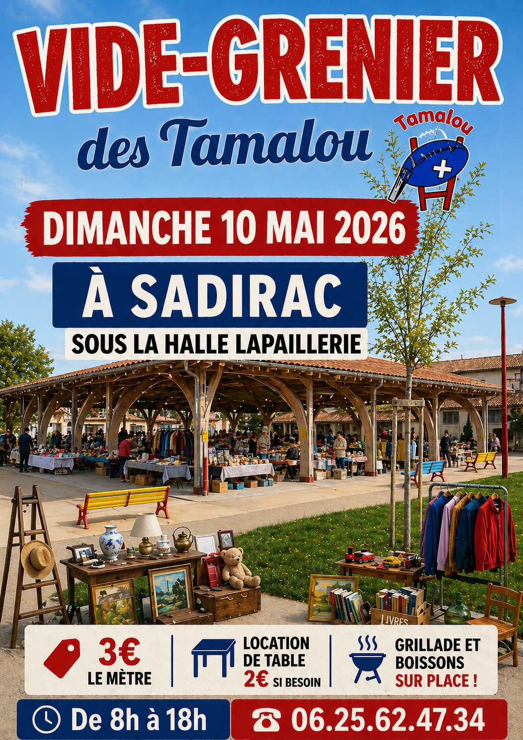 Vide-grenier à Sadirac