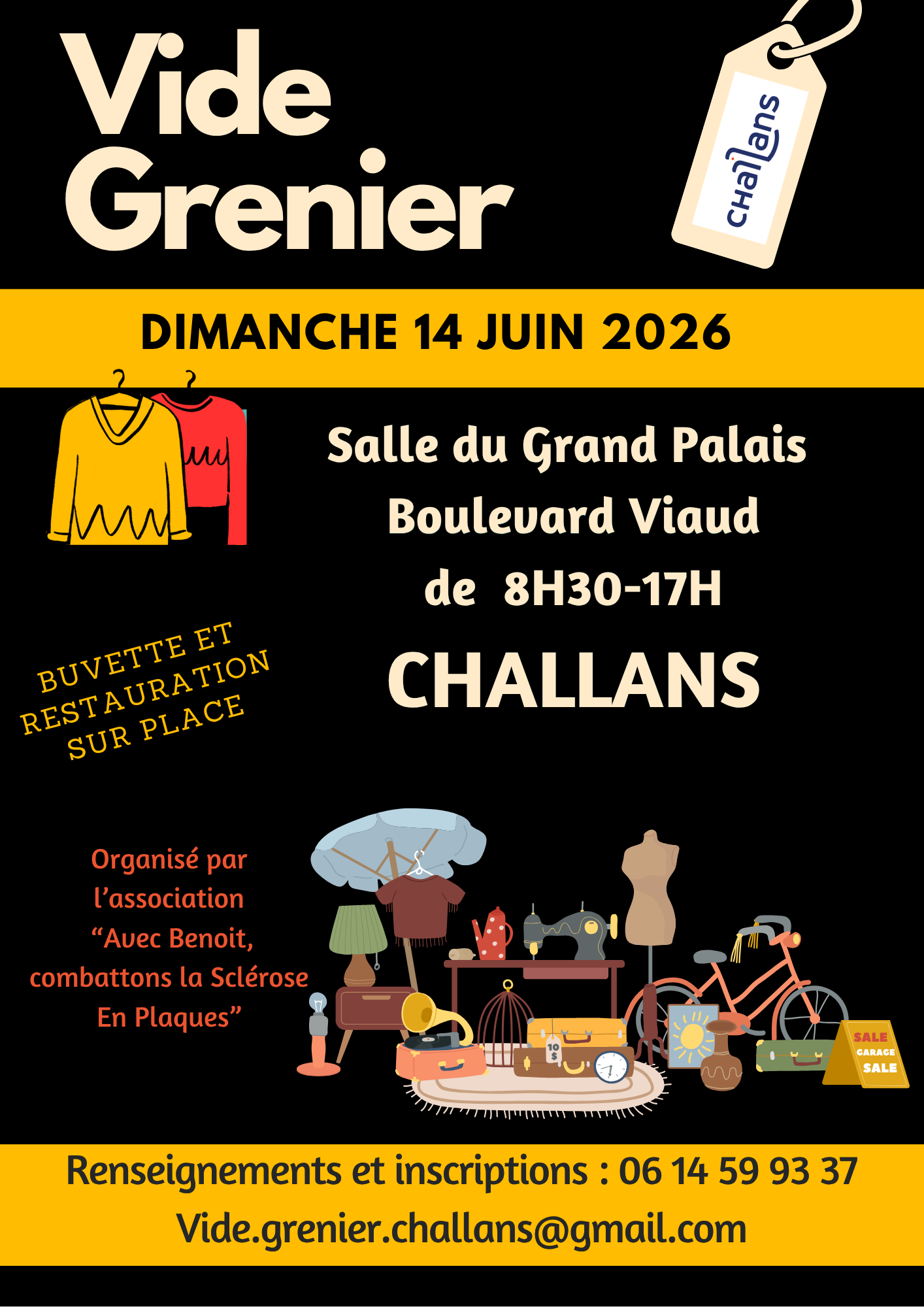 Vide-grenier à CHALLANS