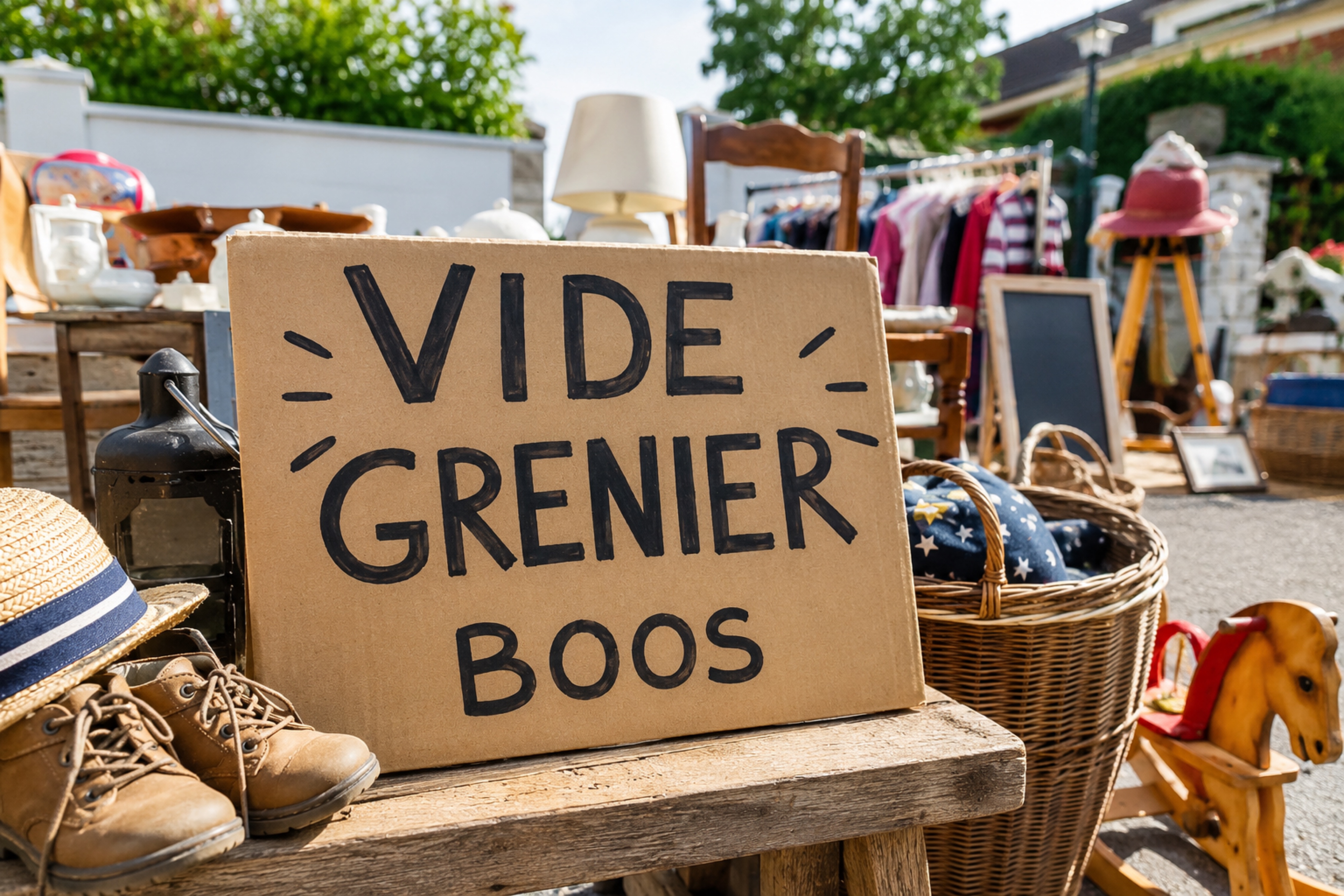 Vide-grenier à Boos