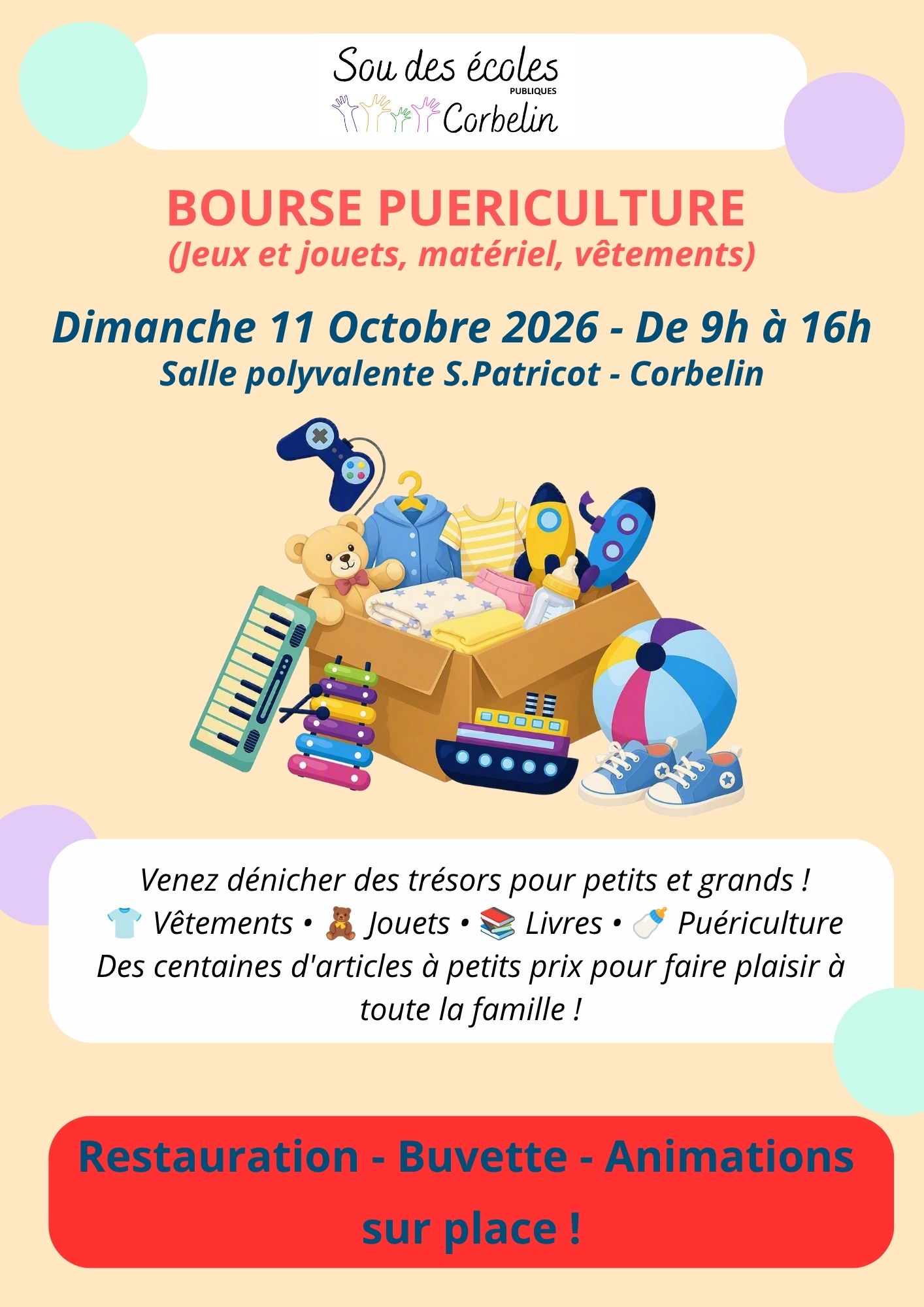 Vide-grenier à Corbelin