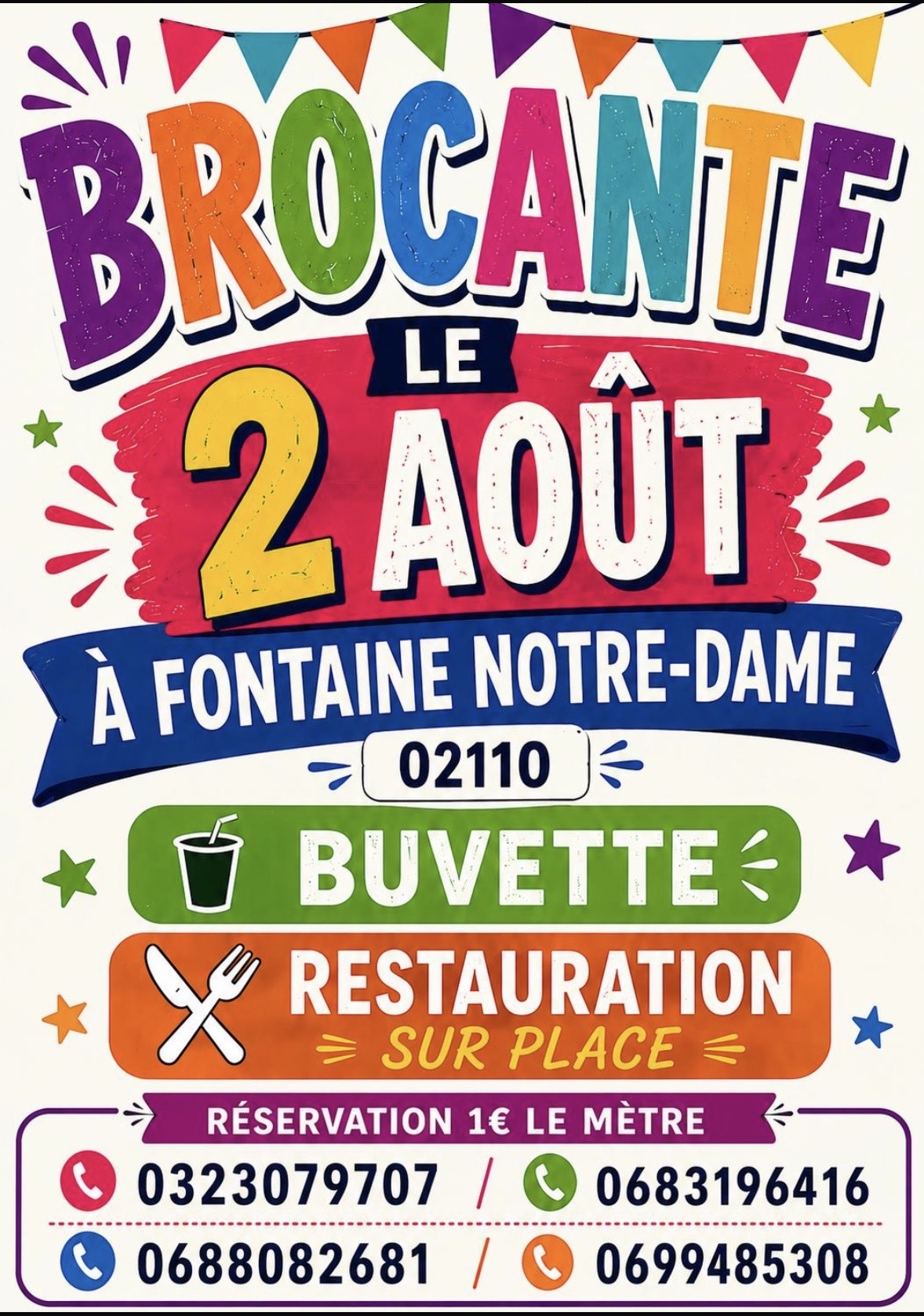 Vide-grenier à Fontaine-Notre-Dame 