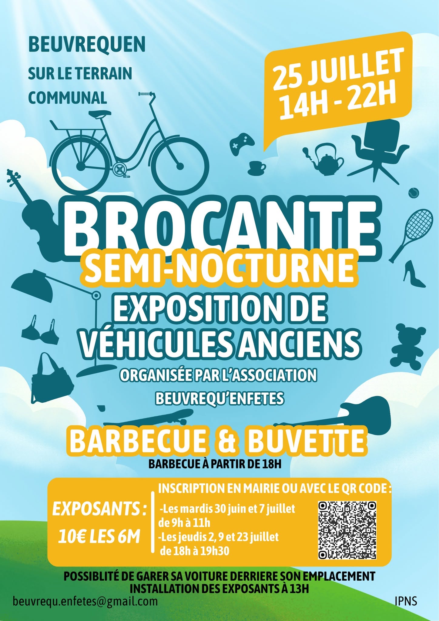 Vide-grenier à Beuvrequen