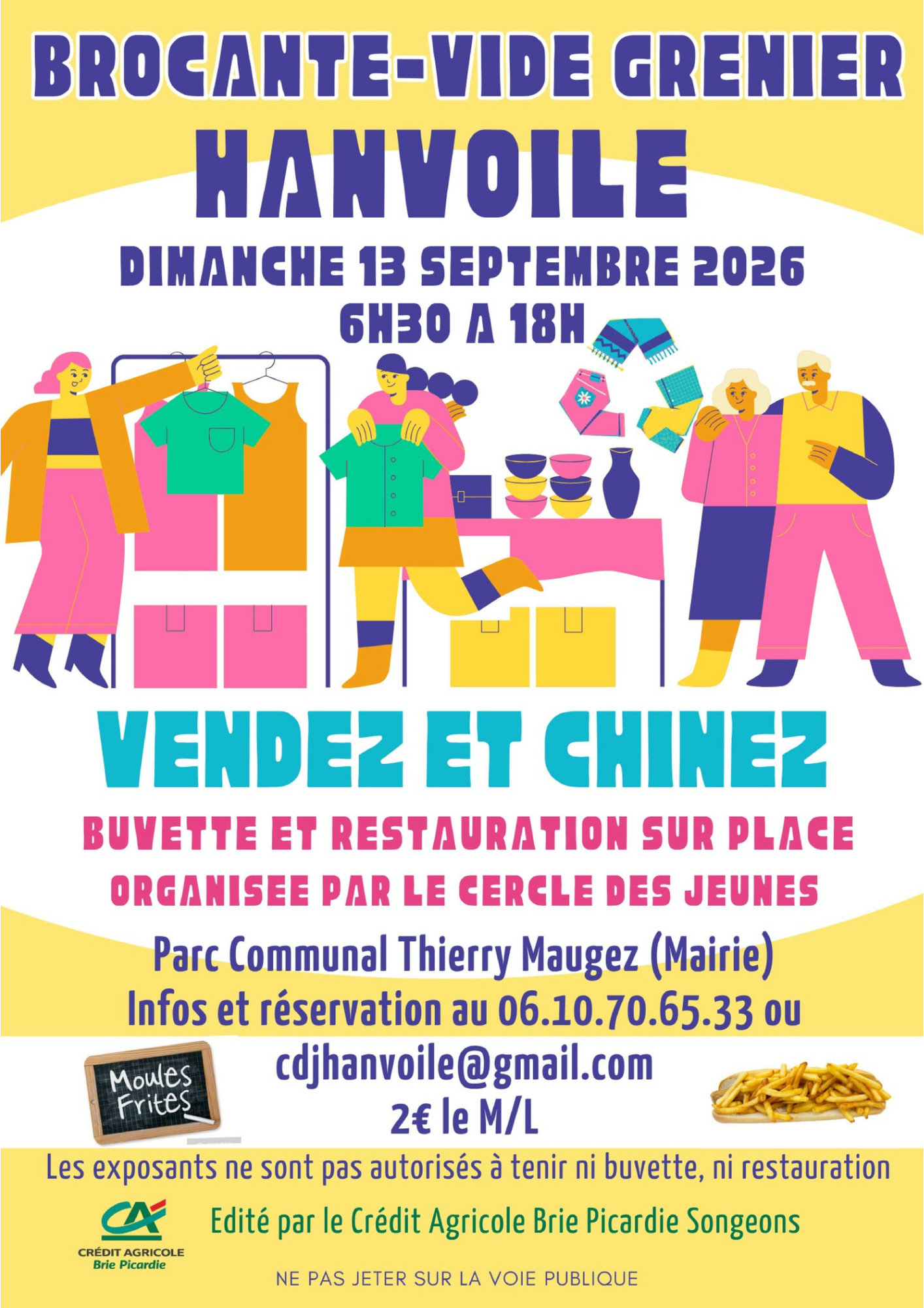 Vide-grenier à Hanvoile